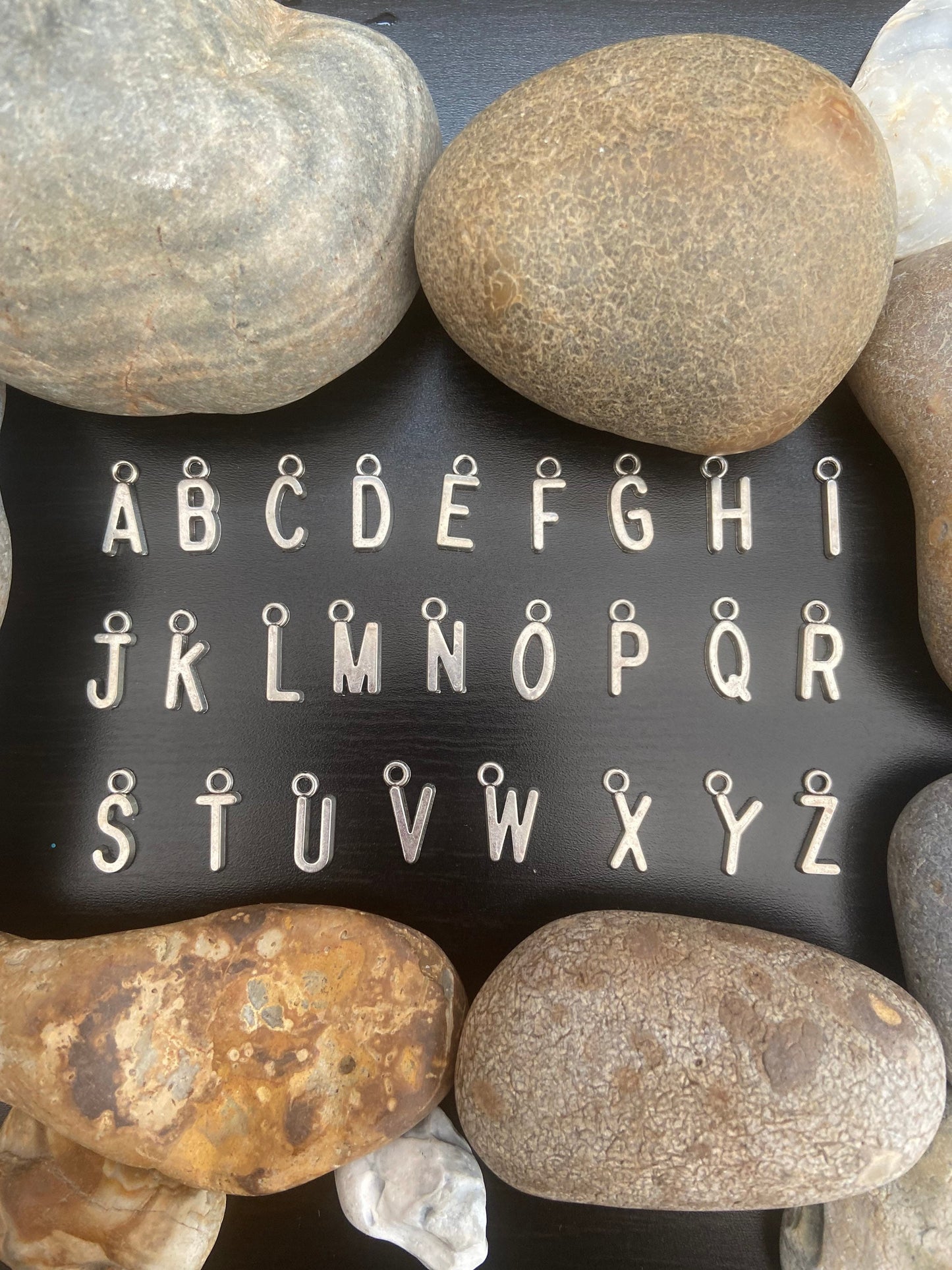 Bear Necklace, Personalised Pendant Charm Necklace, Alphabet Initials, Birthstone Charm, First Necklace, Gift For Daughter, Bear Chain