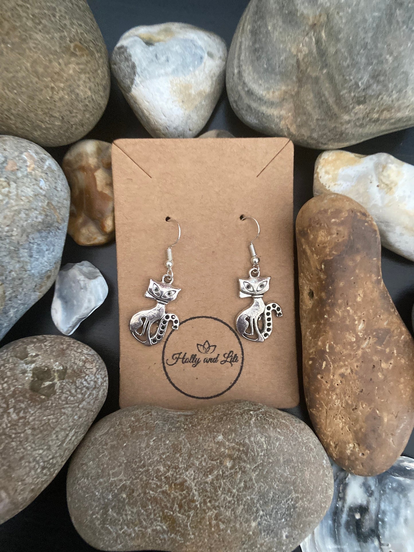 Cat Cartoon Novelty Earrings, Personalise your Kitten earrings Hoops, Pussy cat Earring Hooks, Cats Earrings, Cat Lover Earrings, Gift For