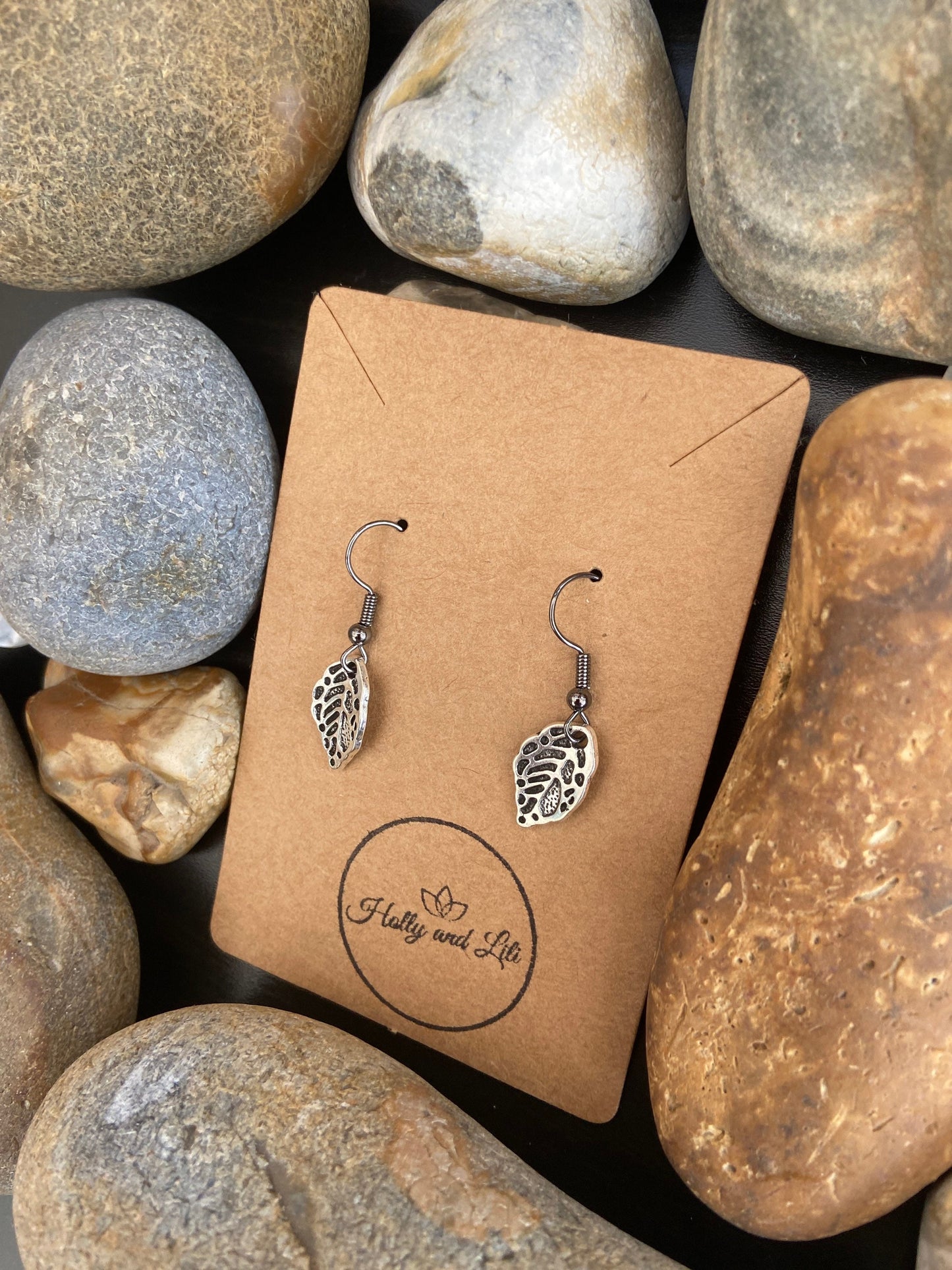 Leaf Style Earrings number 5 - Personalise your way - From Holly And Lili…
