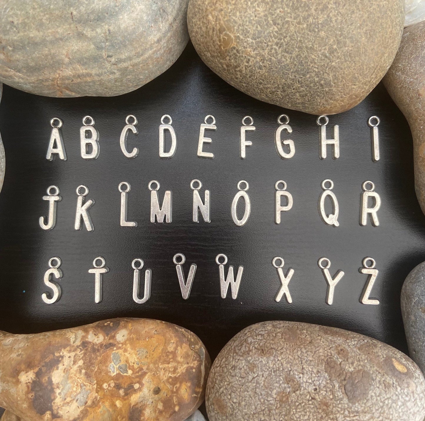 LOVE Letters Personalised Pendant Charm Necklace, Love You Always, Alphabet Initials, Birthstone Charm, Show Of Love Gift, Valentines Gifts