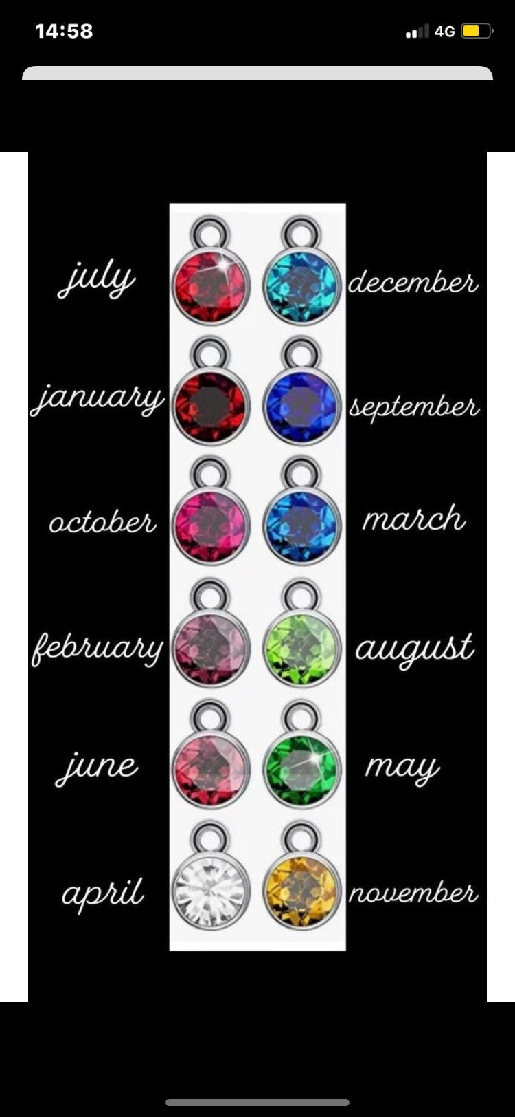 Daisy Happy Face Personalised Pendant Flower Charm Gold Necklace, Alphabet Initials, Birthstone Charm, Flowers Gift, Pretty Daisies