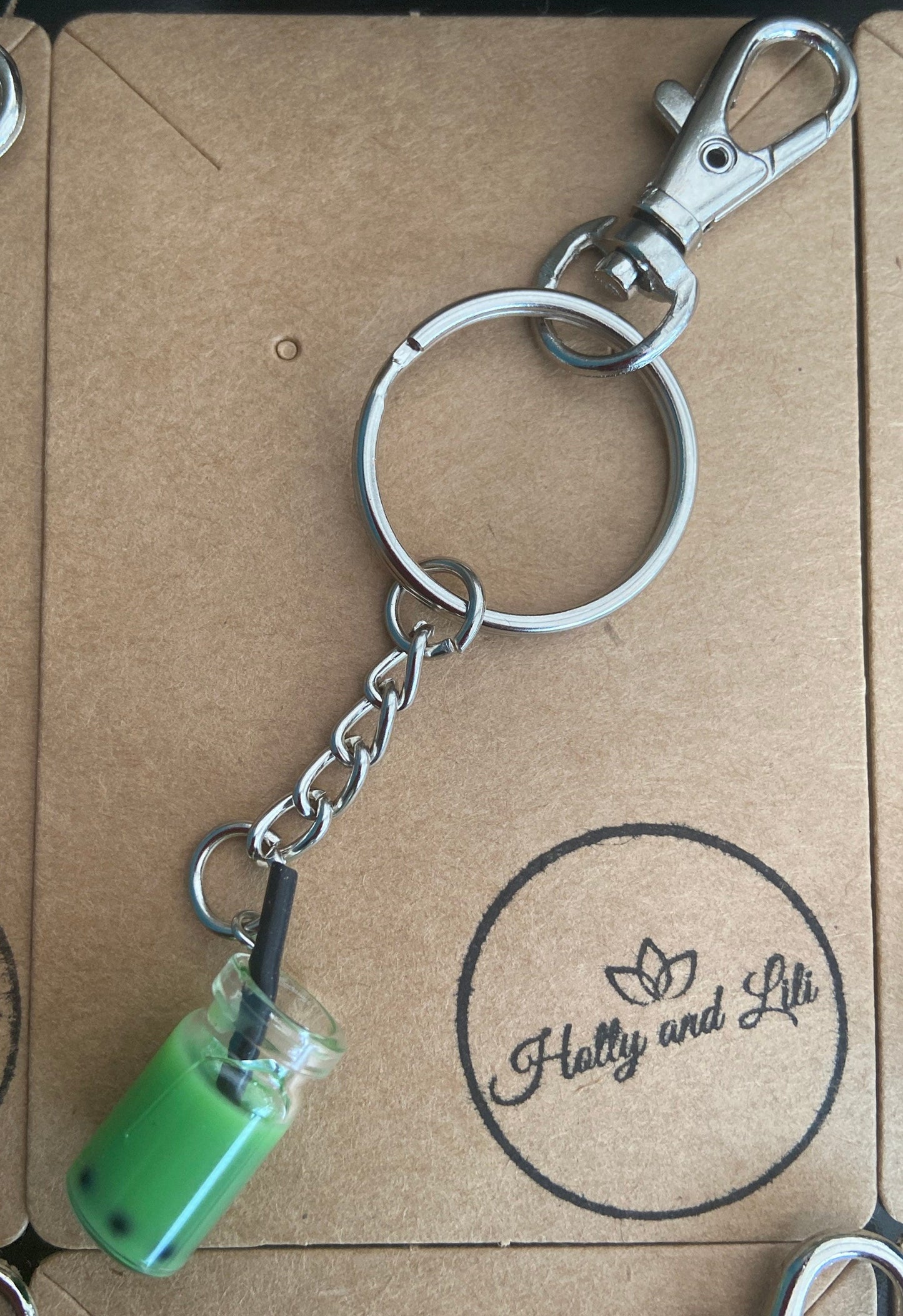 Bubble Tea Novelty Keyrings, Bubble Tea Keychains, Zipper Chains, Boba Tea charm keyring, Personalised Keyring, Cute Unique Gifts For Her