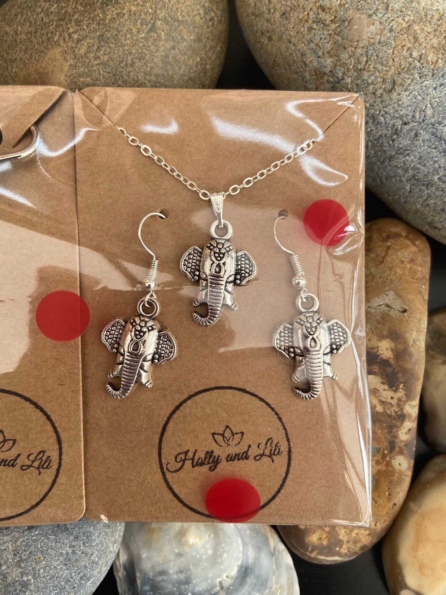 Elephant Jewellery Gift Set - 3 Piece Jewellery Set From Holly And Lili...