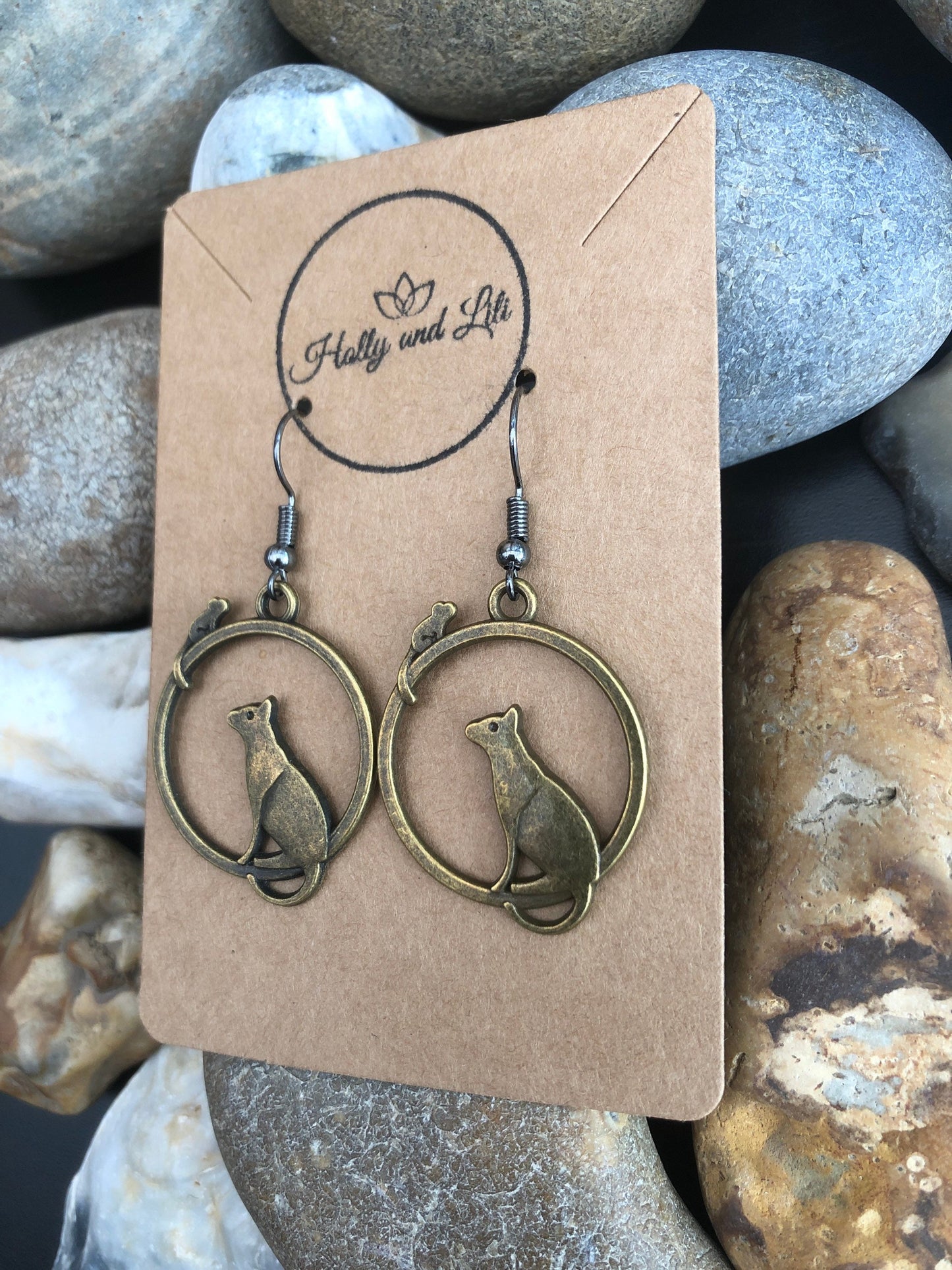 Mouse & Baby Mouse Style Earrings - From Holly And Lili...