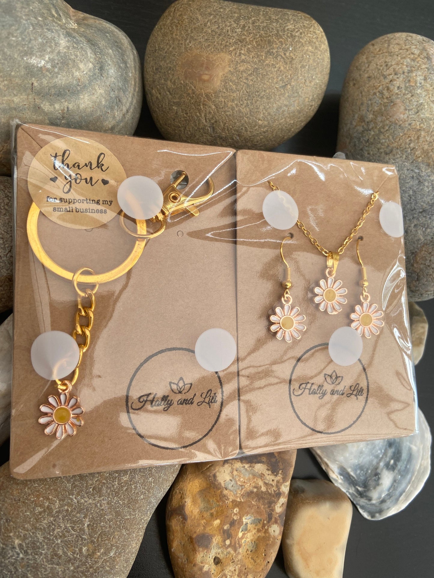 Daisy Jewellery Set - 3 Piece Jewellery Set  - From Holly And Lili...