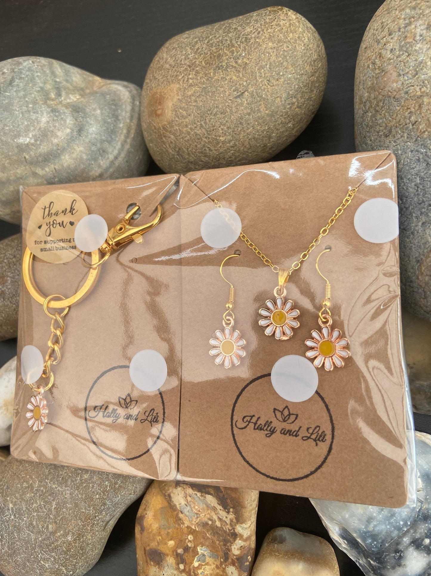 Daisy Jewellery Set - 3 Piece Jewellery Set  - From Holly And Lili...