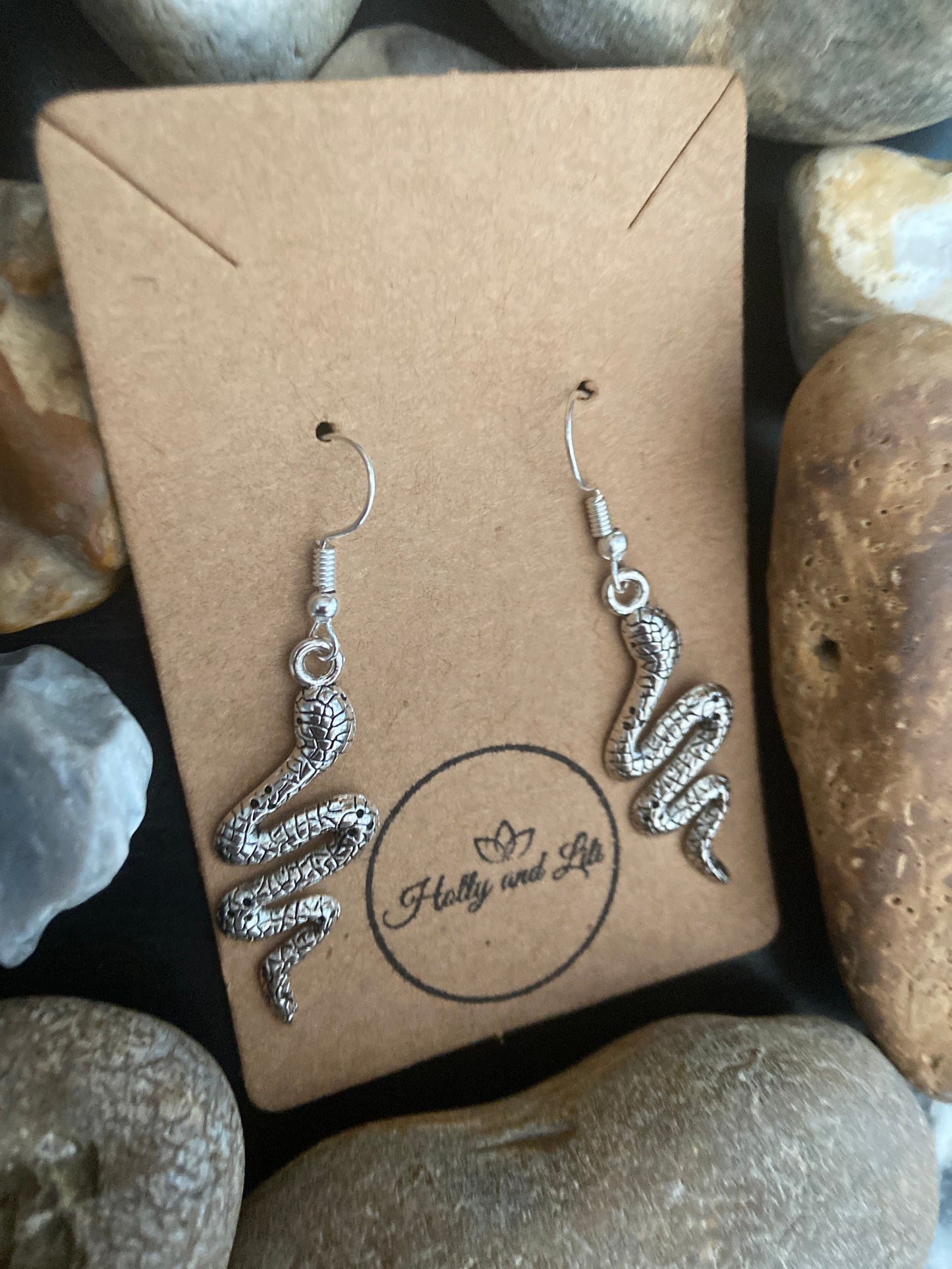 Snake Style Earrings, Personalise Your Earrings, Reptile Earring, Snakes Earring Hooks, Serpent Hoops, Snake Earrings, Reptiles Earrings