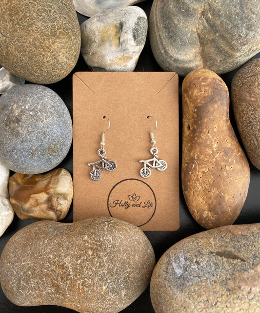 Bike Novelty Style Earrings, Personalised Earrings, Cycle earrings, Bikes earrings, Cycling earrings, Bike Earring, Cycles Earrings Gifts