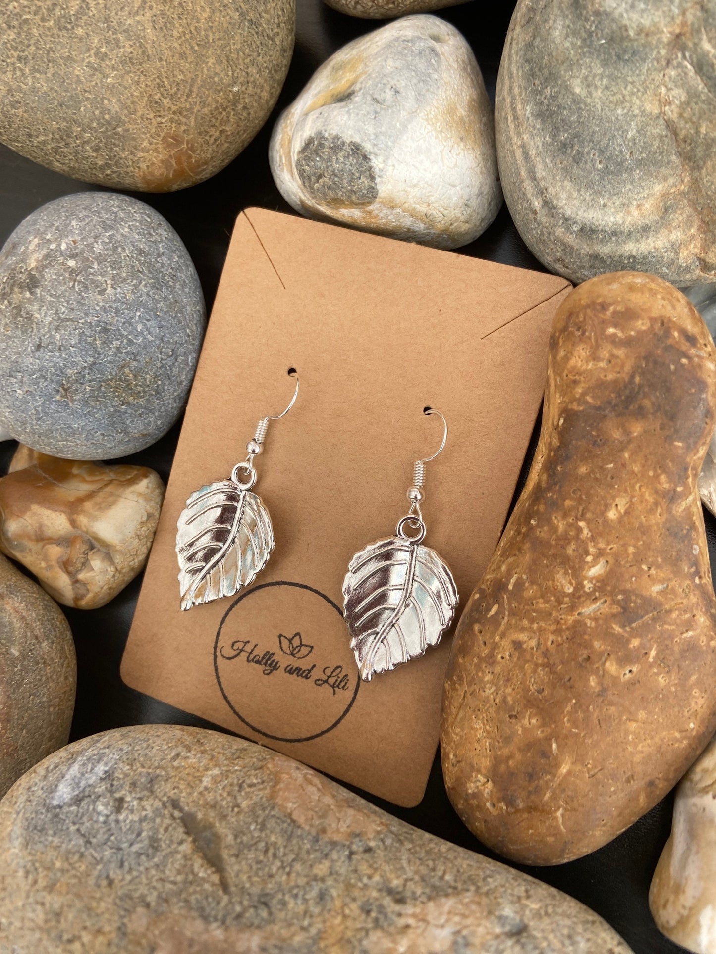 Leaf Style Earrings number 2 - Personalise your way - From Holly And Lili…