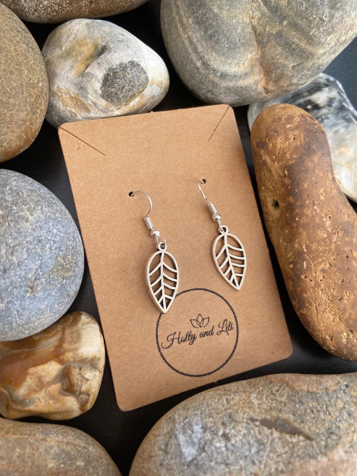 Leaf Style Earrings number 1 - Personalise your earrings your way - From Holly And Lili…