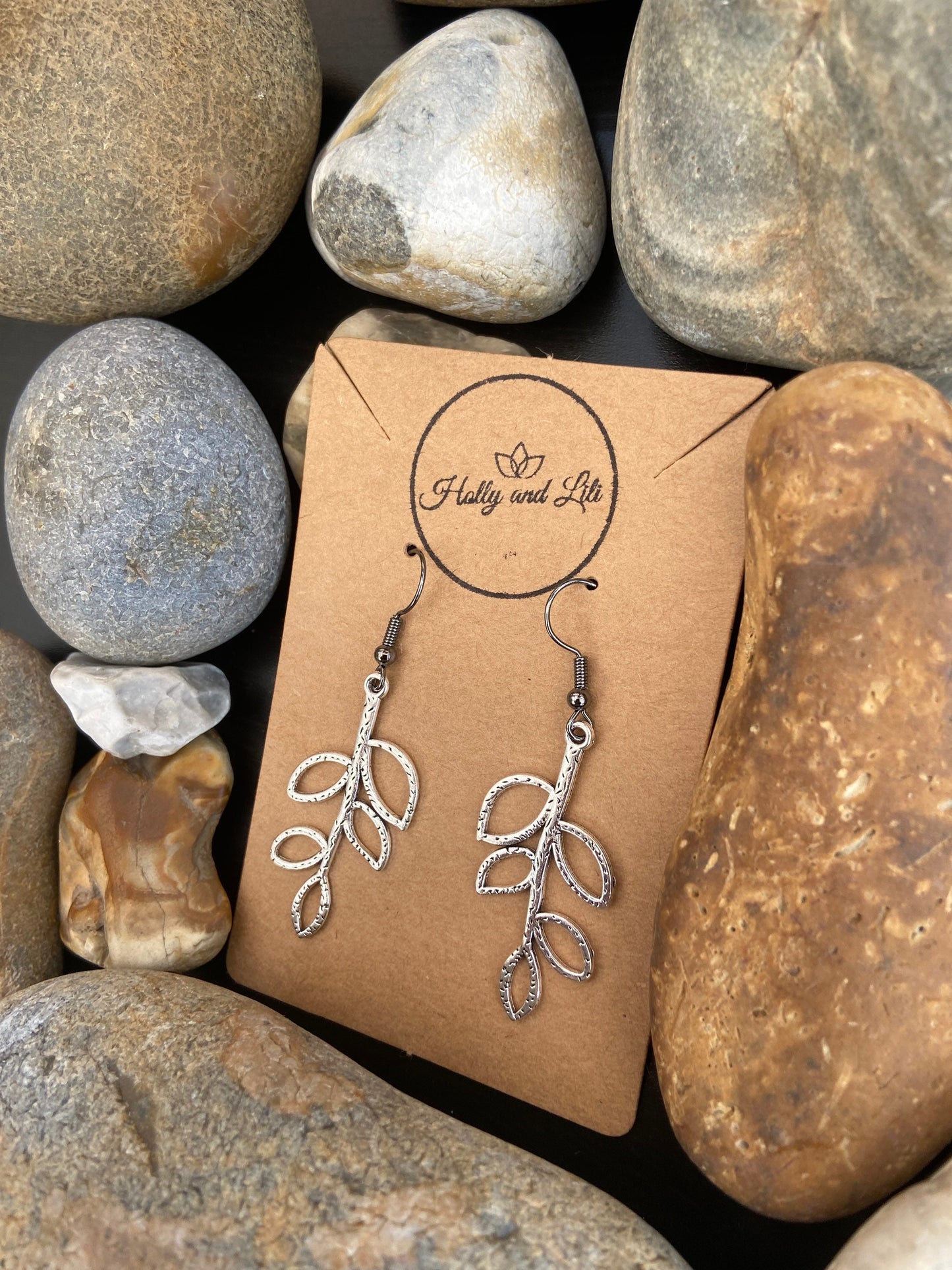 Leaf Style Earrings number 3 - Personalise your way - From Holly And Lili…