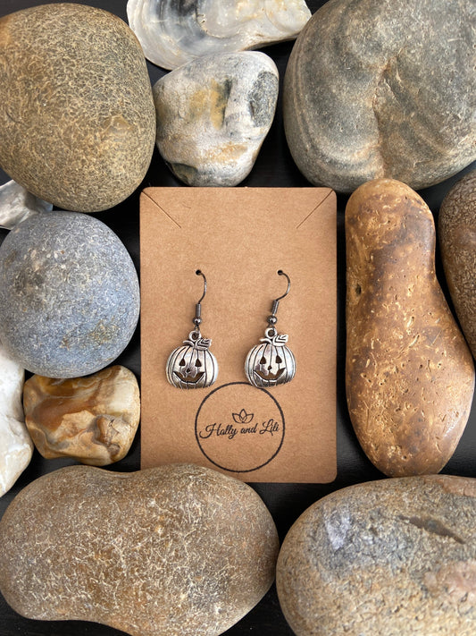 Pumpkin Novelty Style Earrings - Personalise your way... From Holly And Lili...