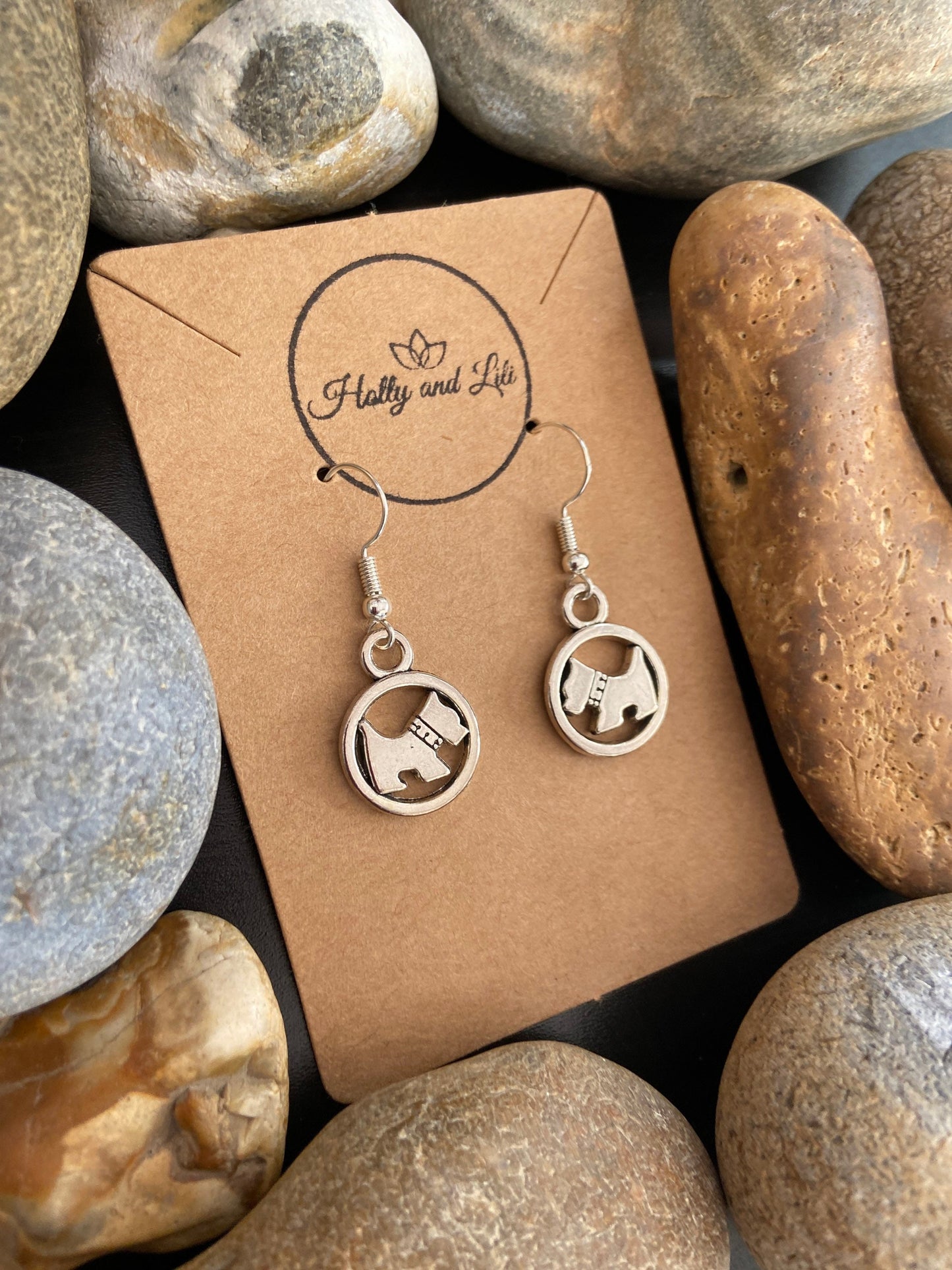 Dog Novelty Style Earrings, Westy Earrings, Personalised Earrings, Westie Earrings, Dog Lover Earrings, Doggy Earrings, Puppy earrings, Dogs