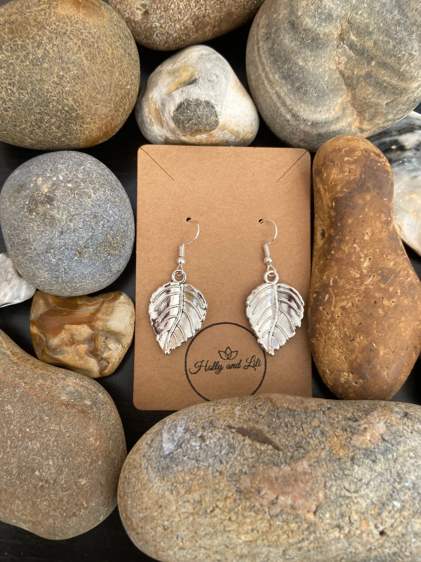 Leaf Style Earrings number 2 - Personalise your way - From Holly And Lili…