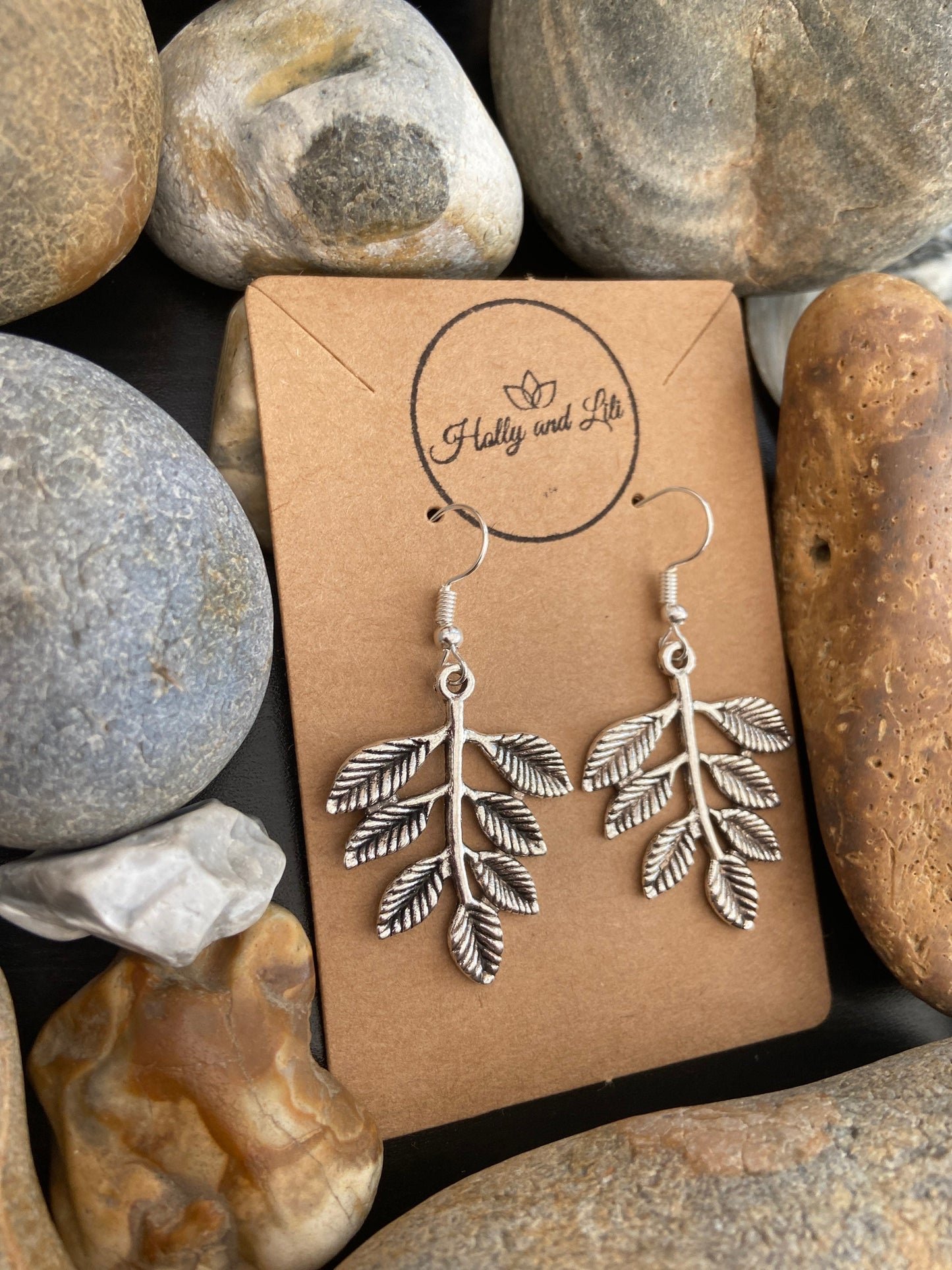 Leaf Style Earrings number 6 - Personalise your way...