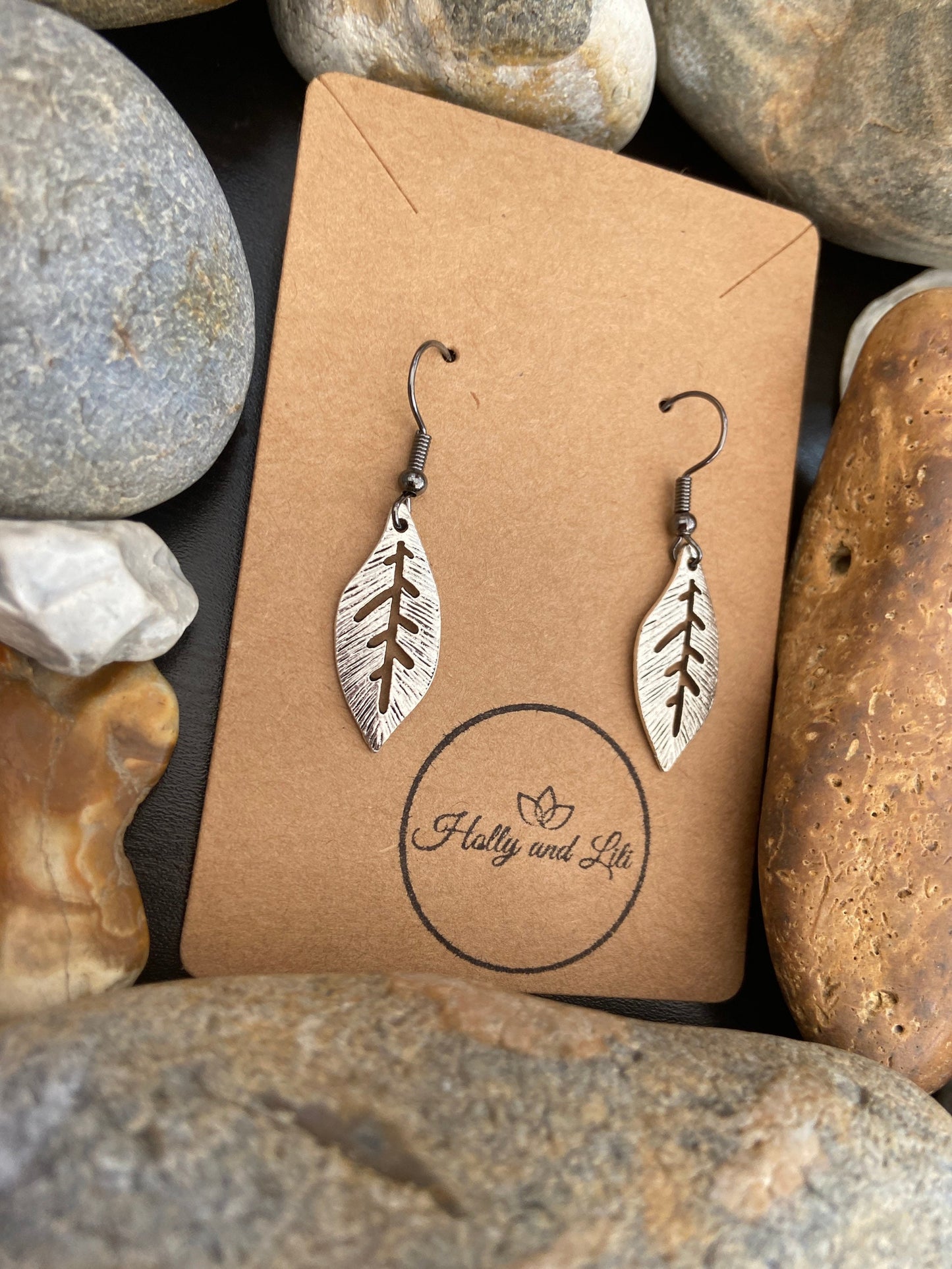 Leaf Style Earrings Style 14 - Personalise your way - From Holly And Lili…