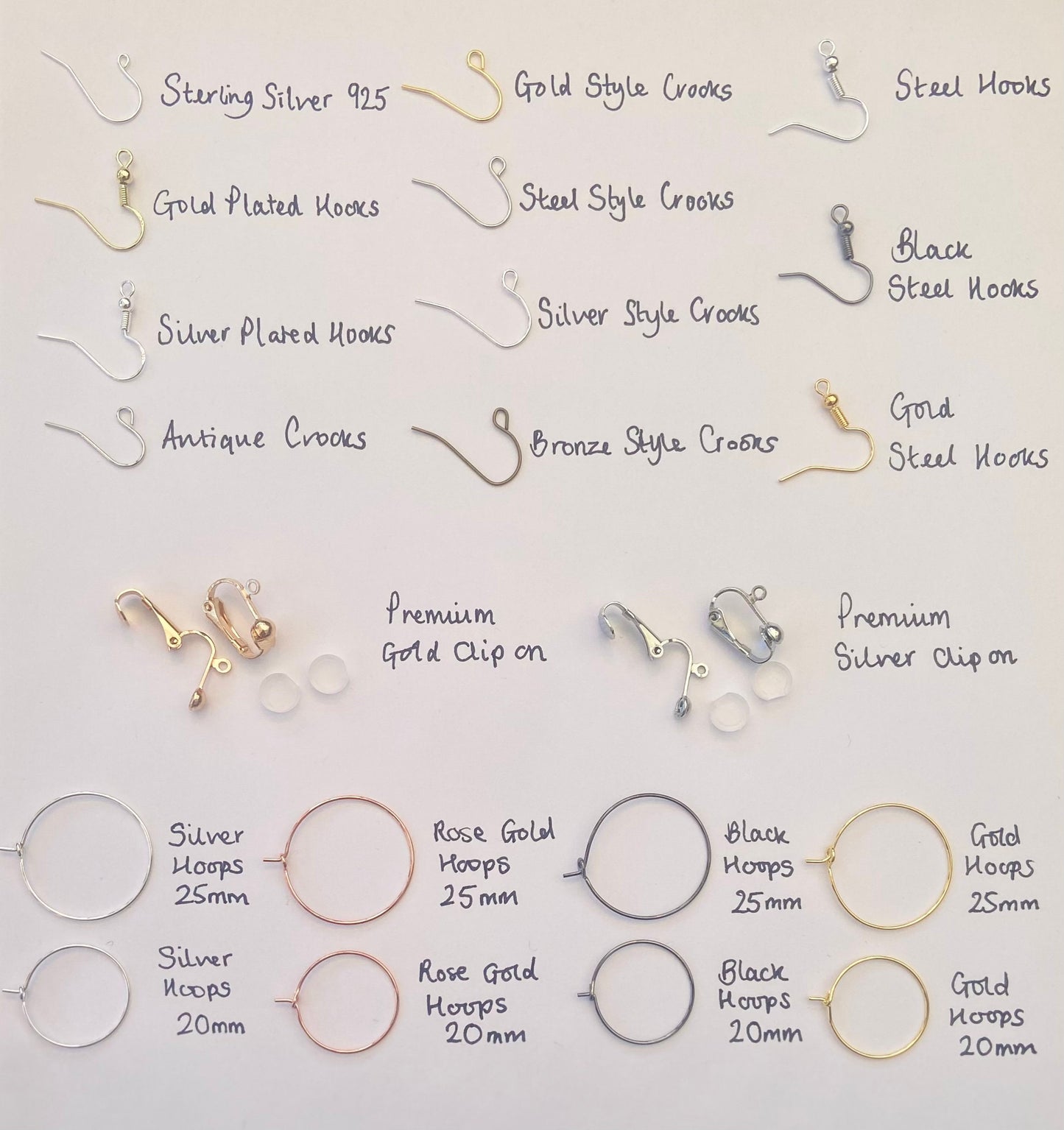 Stars Clip On / Hoop Earrings, First Earring Hooks, Stars Hoops, Stars Clip On, Clip On Stars, First Clip On Earring, Astronomy Hoops