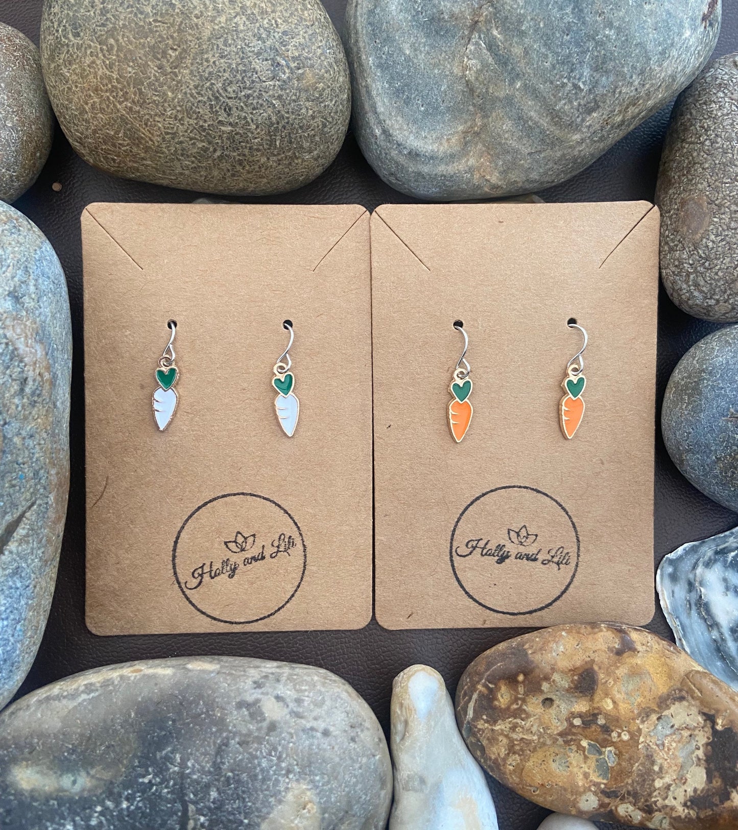 Carrot Style Earrings, Personalised Earrings Your way, Carrots Earrings, Carrot Earring, Carrot Hoops, Novelty Vegetable Earrings, Gift For