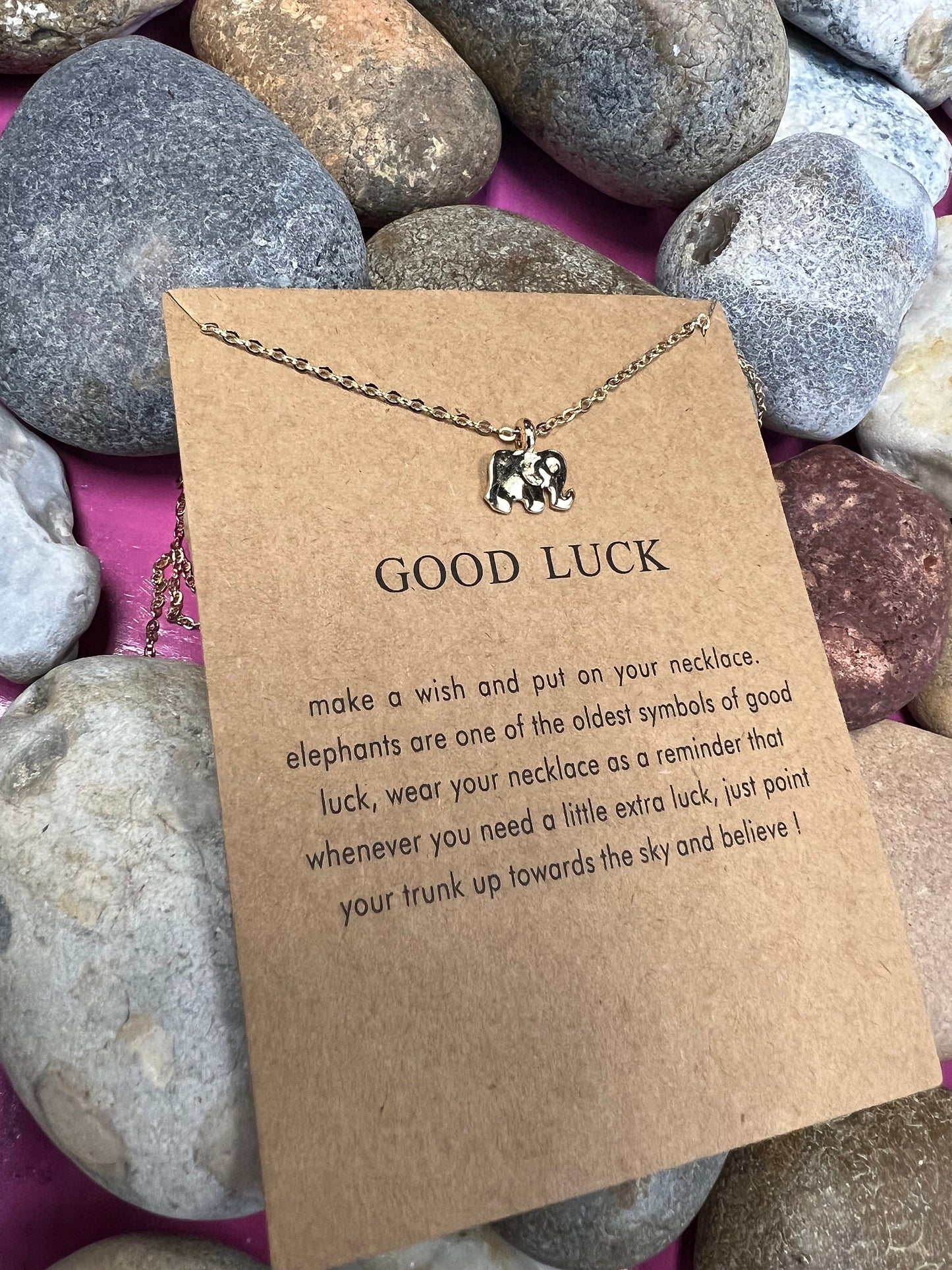 Good Luck Necklace, Birthday Gifts, Gifts, Lucky Necklace, Personalised, Zodiac, Gift Necklace, Mothers Day, Best Wishes Chain, For My Lover