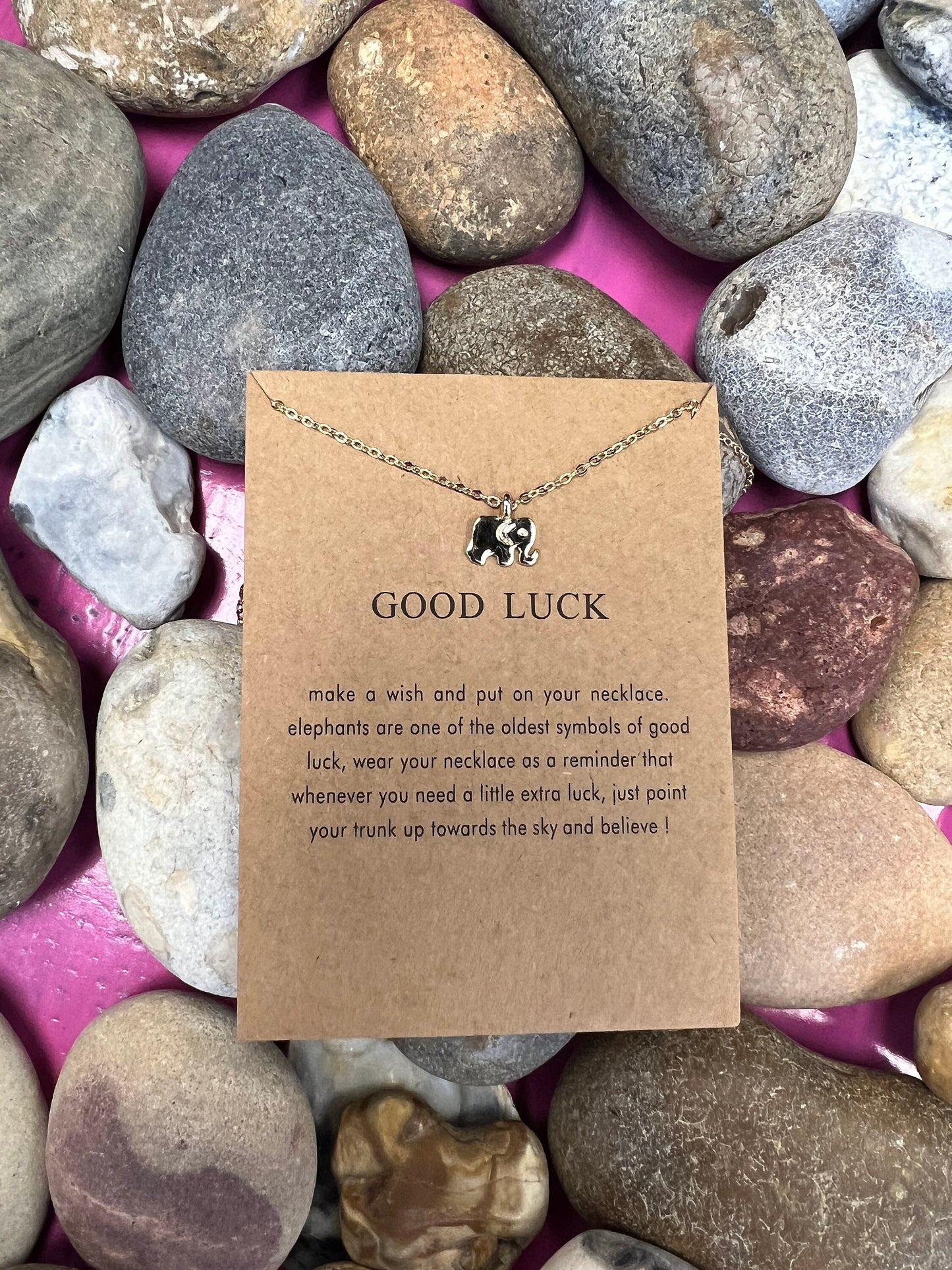 Good Luck Necklace, Birthday Gifts, Gifts, Lucky Necklace, Personalised, Zodiac, Gift Necklace, Mothers Day, Best Wishes Chain, For My Lover