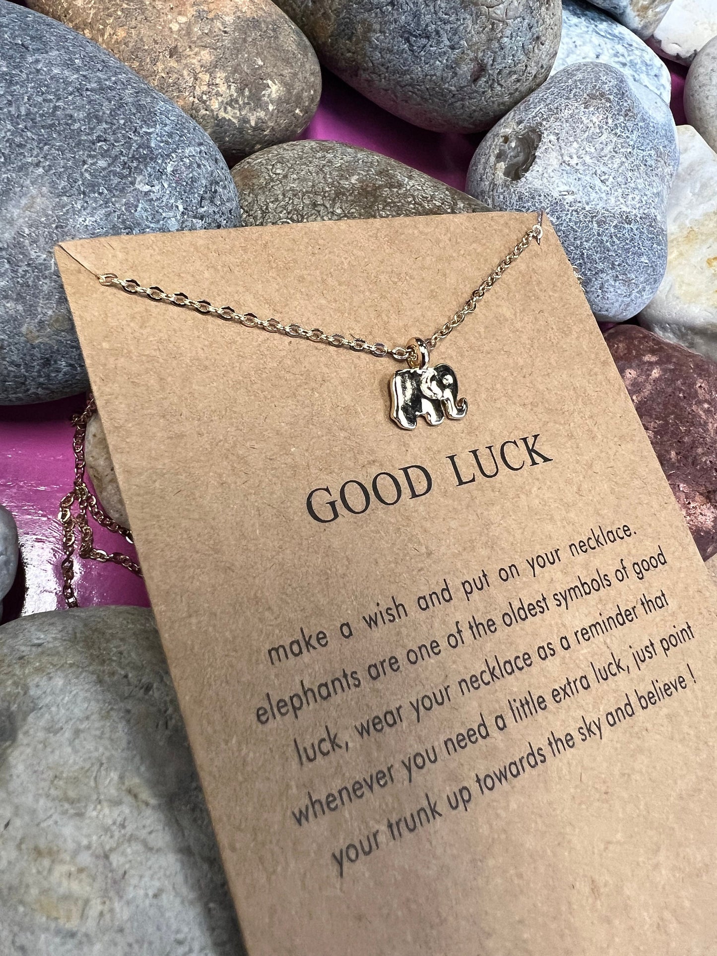 Good Luck Necklace, Birthday Gifts, Gifts, Lucky Necklace, Personalised, Zodiac, Gift Necklace, Mothers Day, Best Wishes Chain, For My Lover