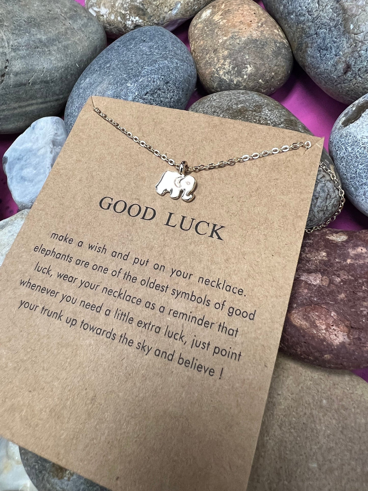 Good Luck Necklace, Birthday Gifts, Gifts, Lucky Necklace, Personalised, Zodiac, Gift Necklace, Mothers Day, Best Wishes Chain, For My Lover