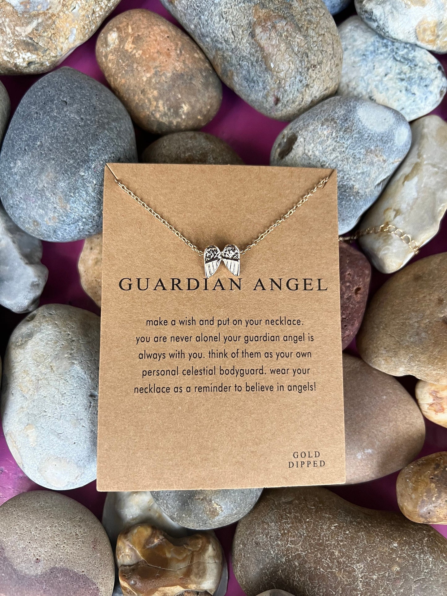 Guardian Angel Necklace, Birthday Gifts, Happy Necklace, Personalised, Zodiac, Gift Necklace, Mothers Day, Best Wishes, For My Lover