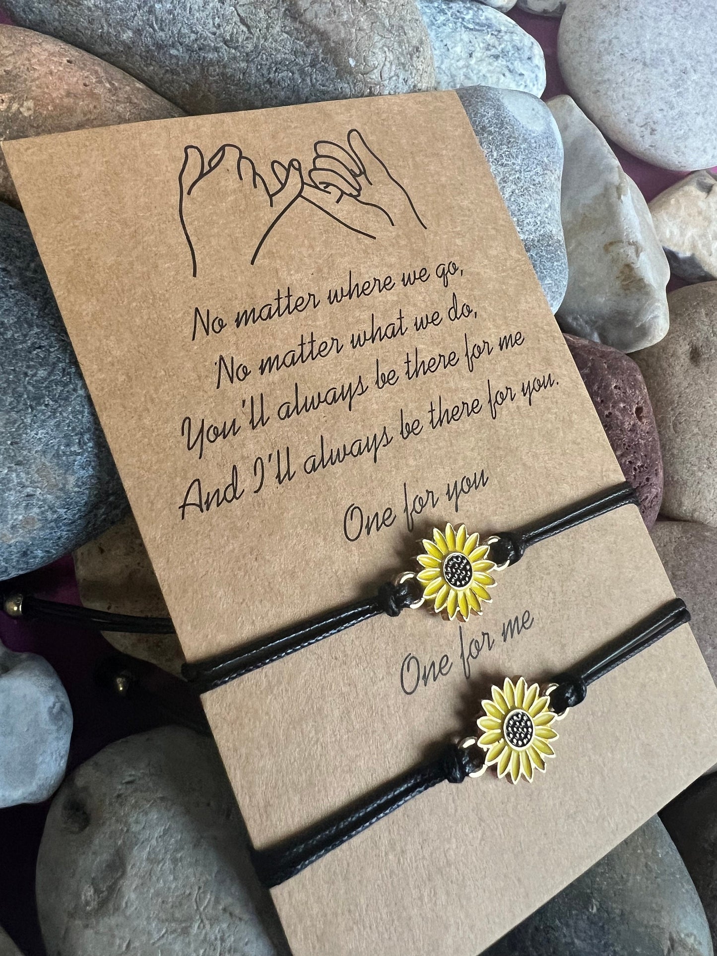 Daisy Wish Bracelets, Wish Bracelets, Daisy Anklet, Secret Message Bracelet, Initial Bracelet, Flower Wish Anklet, Wish Gifts