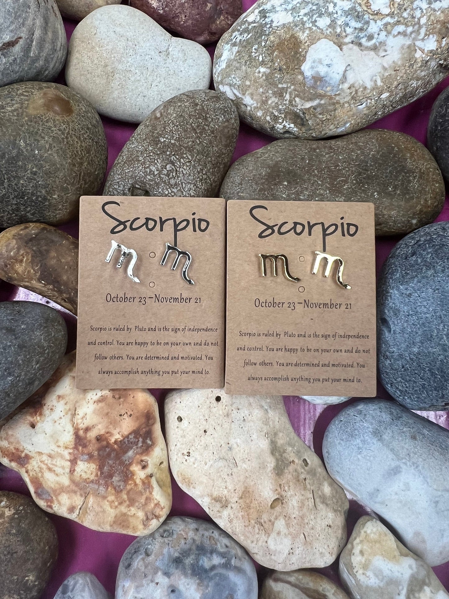 Zodiac Earring Studs, Birthday Gifts, Birthstone, Month Of Birth, Personalised, Zodiac, Star Sign Necklace, Zodiacs, Astrology Chain