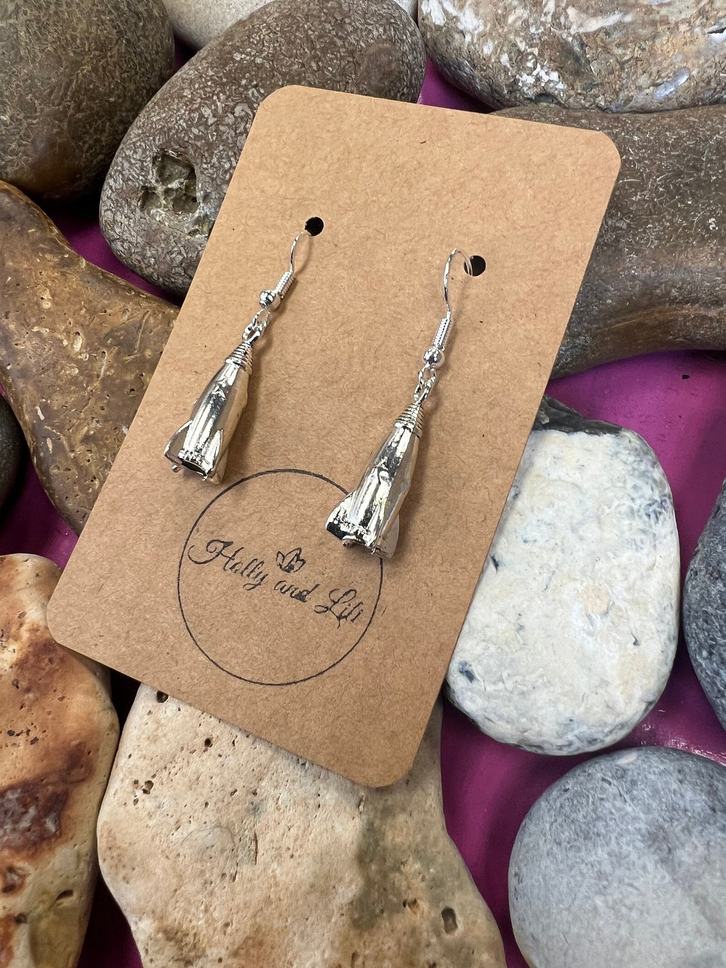 Rocket Earrings, Space Earrings, Rockets Personalised Earrings, Blast Off Hoops, Spacecraft Earring Hooks, Space Ship Earrings, Gift For BFF